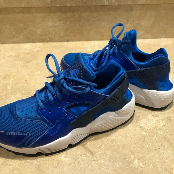 royal blue huaraches womens